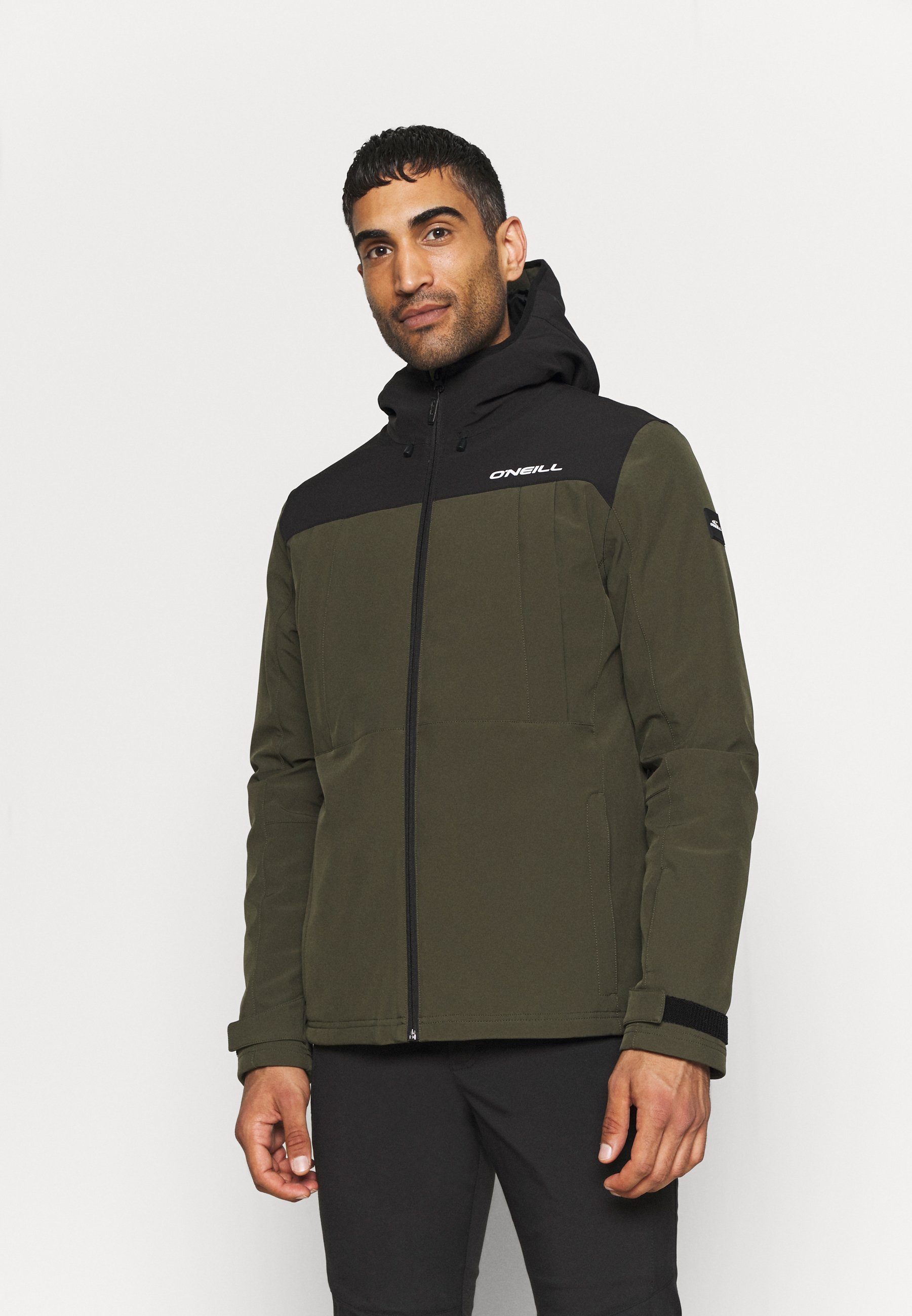 forest green snowboard jacket