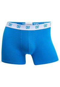 Cristiano Ronaldo CR7 SEASONAL BASIC TRUNK 3 PACK - Boxers - blue/dark blue/white