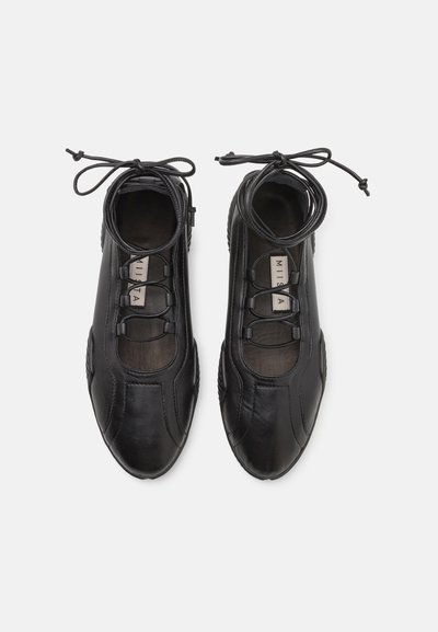 MIISTA AVERIE - Ankle strap ballet pumps - black