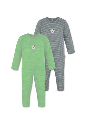 2ER PACK  - Jumpsuit - grün grau