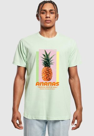 T-Shirt print - neo mint