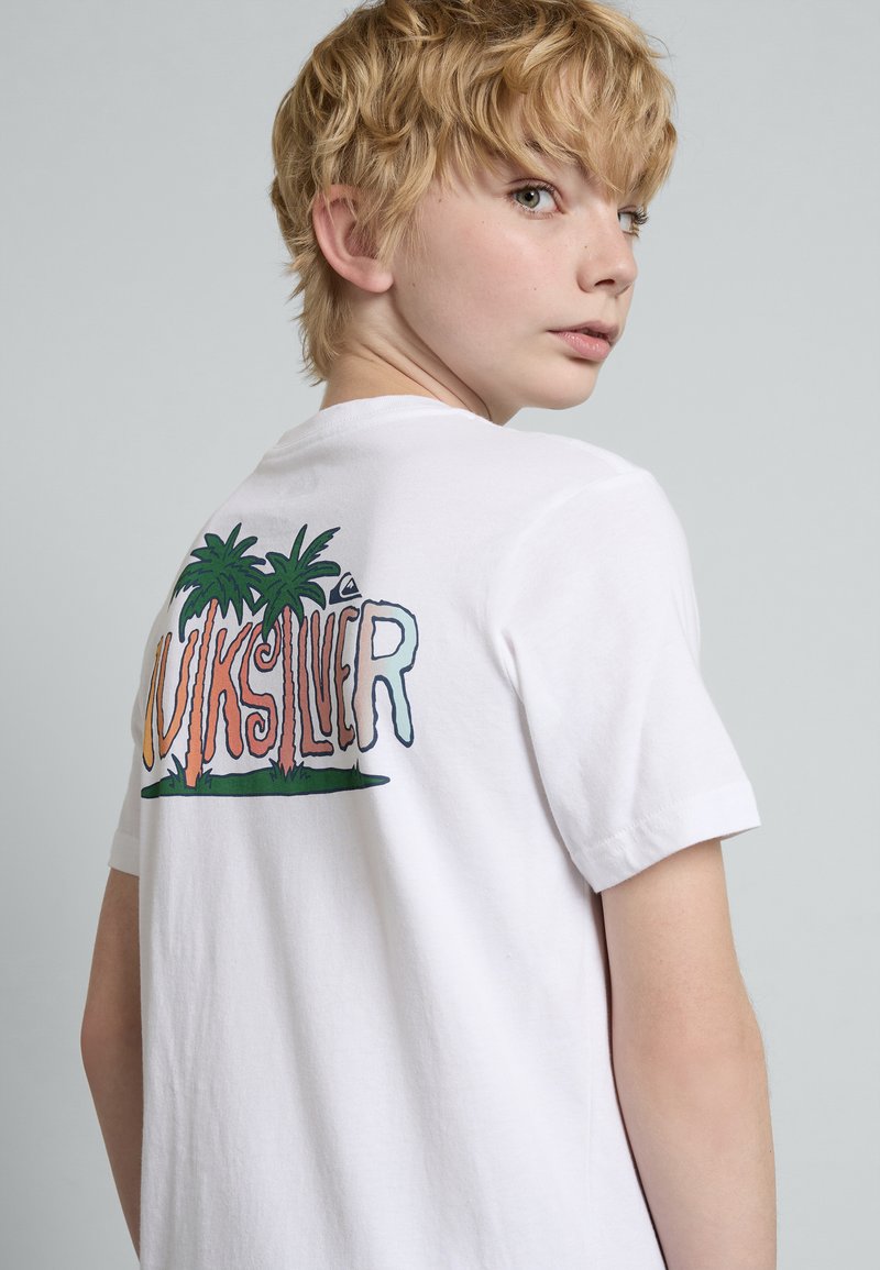 Quiksilver - SUNNY PALMS  - Print T-shirt - white, Enlarge