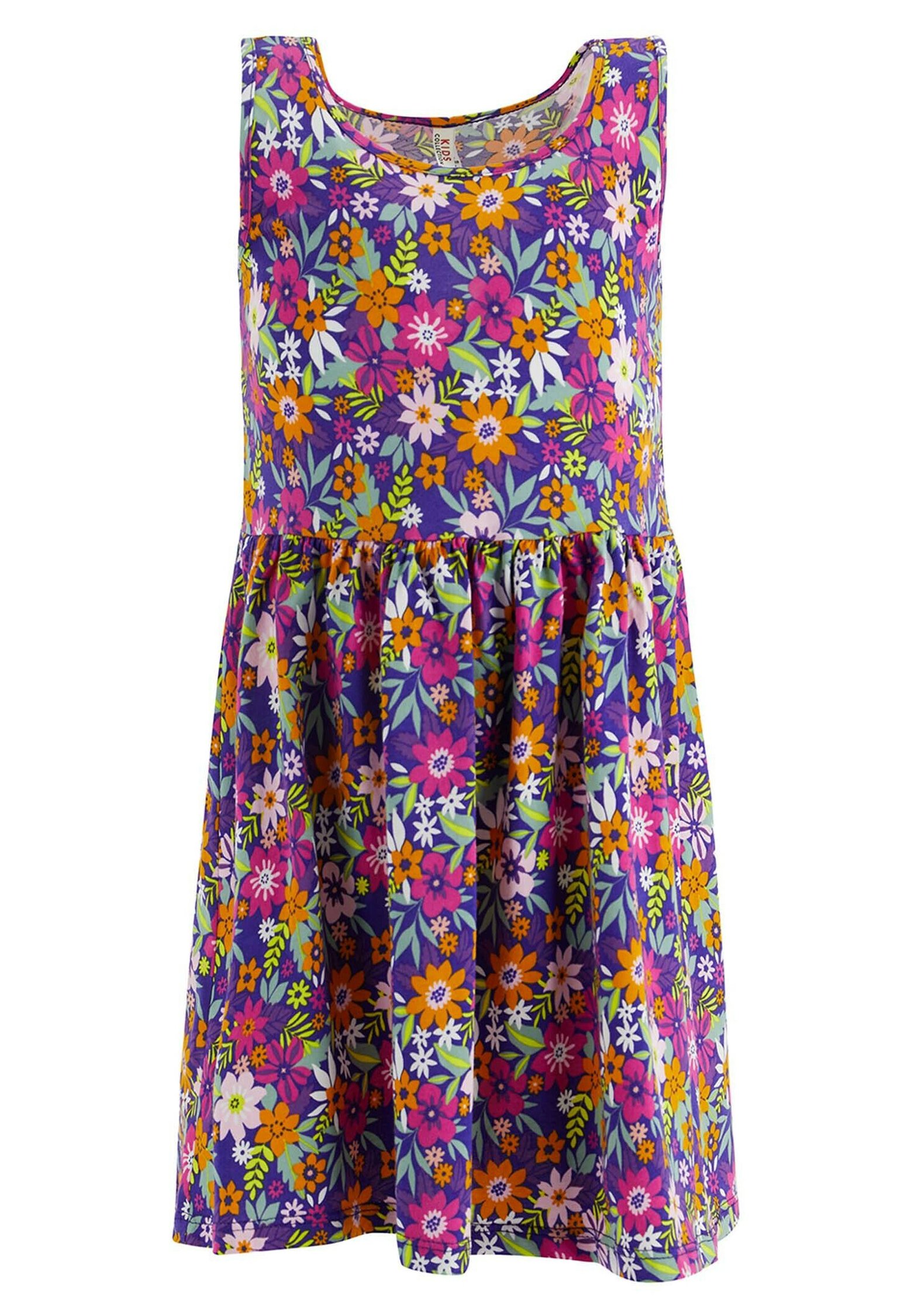 Purple t-shirt dress