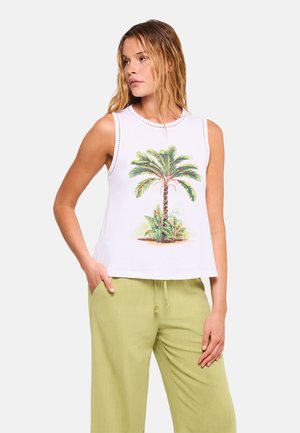 Koala Bay, KOALA BAY CAMISETA TIRANTES BLANCO - PALMIRIO - Top - blanco