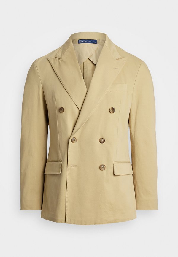 POLO SOFT TAILORED STRETCH CHINO JACKET - Blazer jacket - tan4