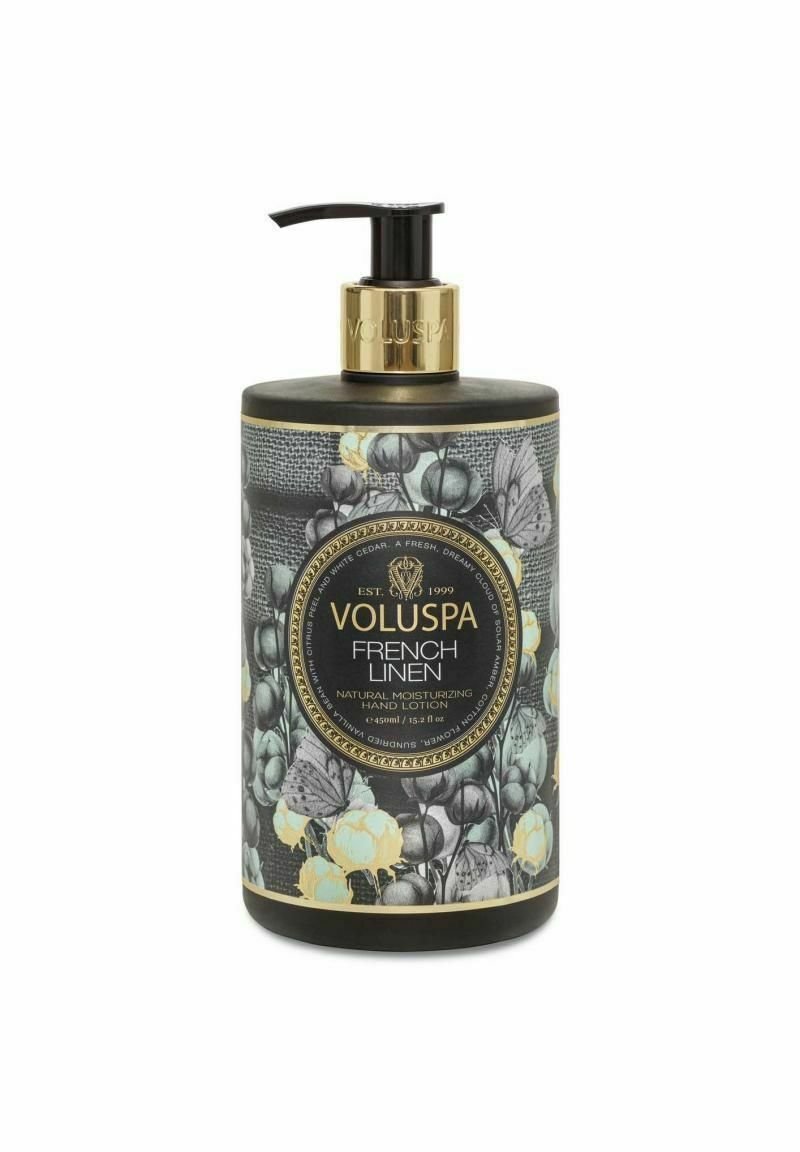 Voluspa - VOLUSPA FRENCH LINEN HAND LOTION 450ML - Kroppslotion - transparent, Förstora