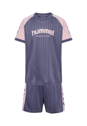 Hummel SET - Korte sportsbukser - heron
