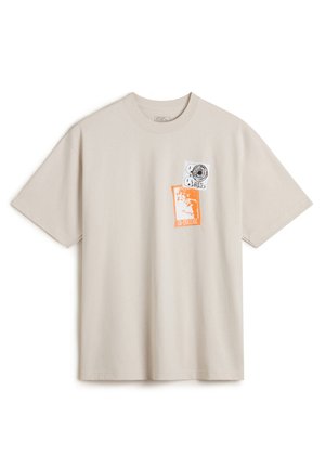 PUNK PATCH - Camiseta estampada - light grey