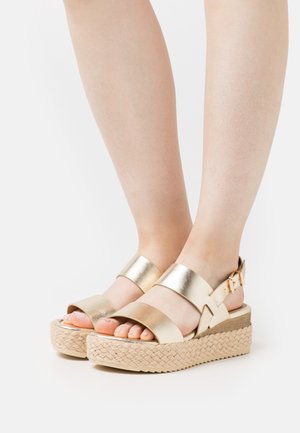 Espadrillas - gold