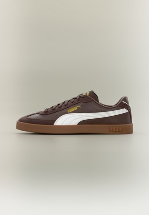 Puma, CLUB UNISEX - Tenisky - chocolate brown/white