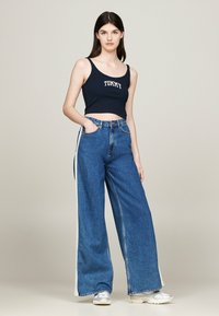 Tommy Jeans VARSITY  - Top - dark night navy