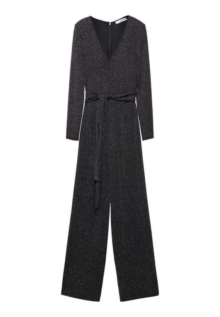 Mango Jumpsuit zwart