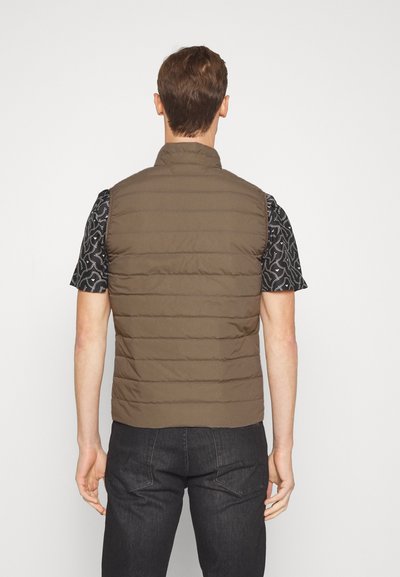 Emporio Armani DOWN WAISTCOAT - Colete - noce