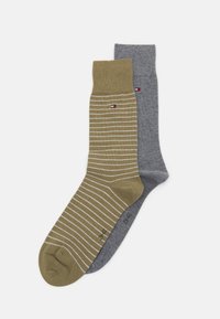 Não selecionado, olive/grey melange