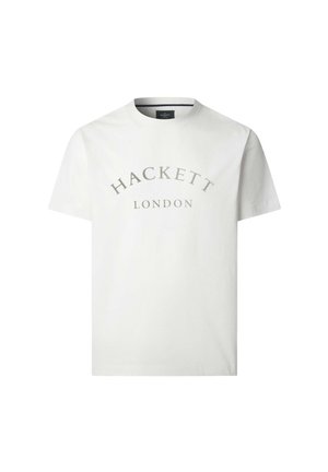 Hackett London Triko s potiskem - off white
