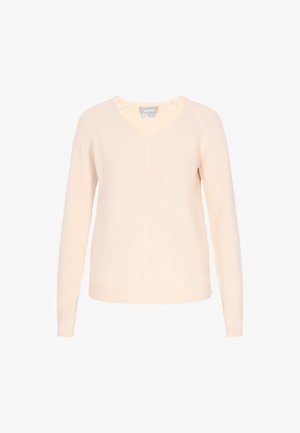 usha, Strickpullover - beige
