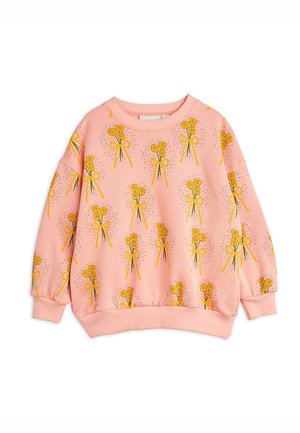 WINTER FLOWERS UNISEX - Sportinis megztinis - pink