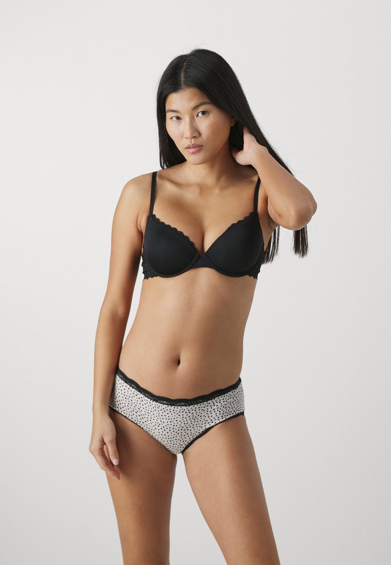 Anna Field - 2 PACK - Underwired bra - black/off-white, Enlarge