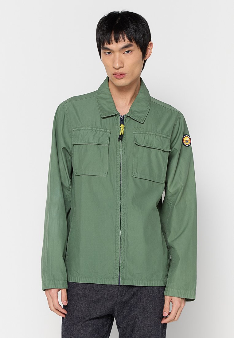 NZA New Zealand Auckland Lichte jas donkergroen