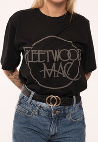 Paradiso Clothing FLEETWOOD LOGO - Print T-shirt - black