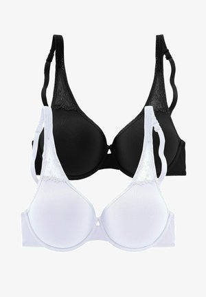 2 PACK - Underwired bra - weiß + schwarz