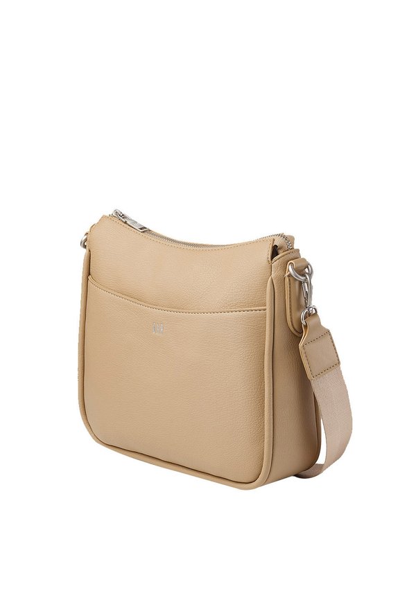 EVE PLAIN - Cross body bag - light beige2