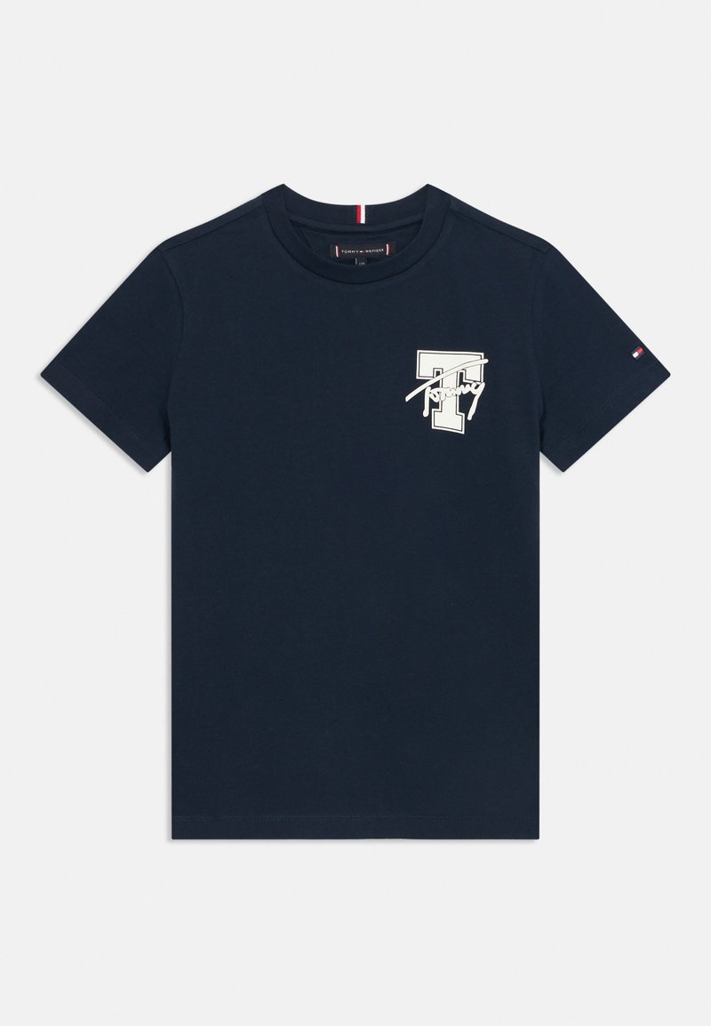 Tommy Hilfiger - VARSITY GRAPHIC UNISEX - Camiseta estampada - dark night navy, Ampliar