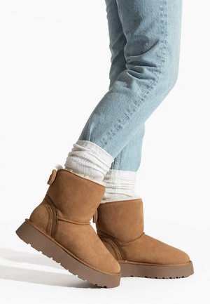 MERCY - Botas para la nieve - chestnut