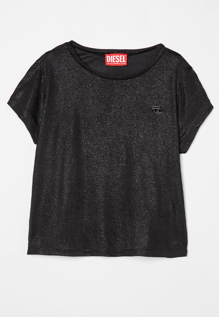 Diesel T-shirt print zwart Diesel T-shirt print zwart