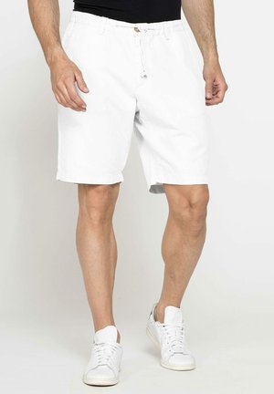 Carrera Jeans, CHINO BERMUDA DRAWSTRING - Shorts - bianco