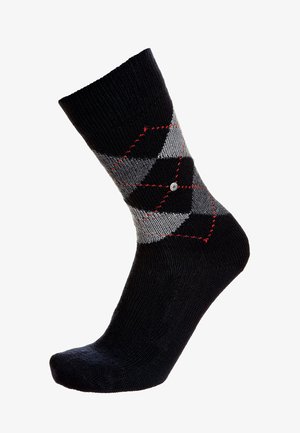 Burlington, PRESTON ONE-SIZE - Socken - dunkelblau/ grau