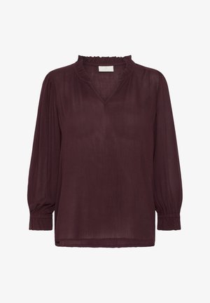 Kaffe Bluse - windsor wine
