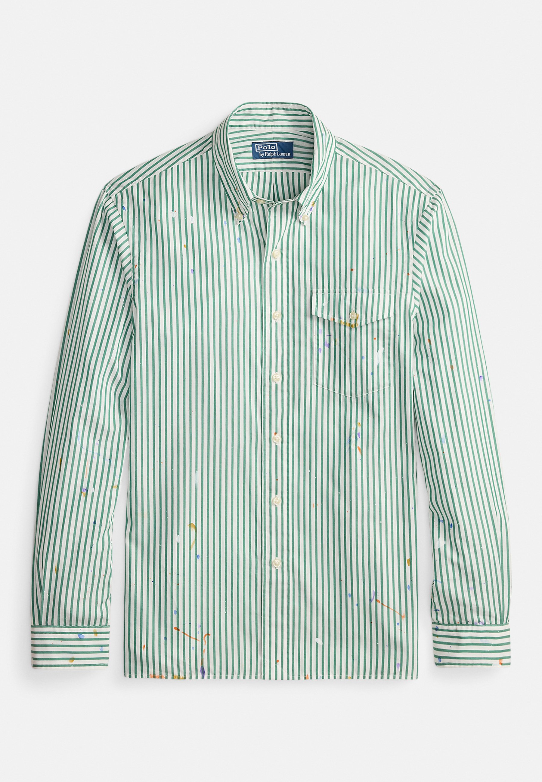 Polo Ralph Lauren CLASSIC FIT PAINT-SPLATTER STRIPED SHIRT - Shirt