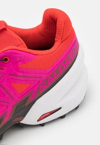 Salomon SPEEDCROSS 6 - Sapatilhas de trail running - fiery red/very berry/white
