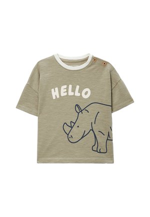 Monoprix, T-shirt imprimé - laurier