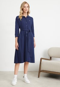 Lacoste Blousejurk - navy blue