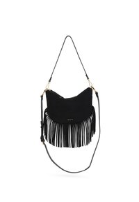 nat & nin LUNE FRANGE - Borsa a mano - black