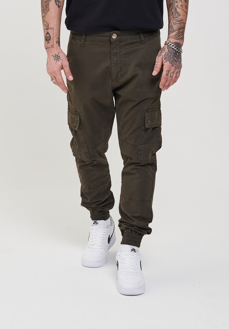 2Y Premium Oldalzsebes nadrágok - khaki
