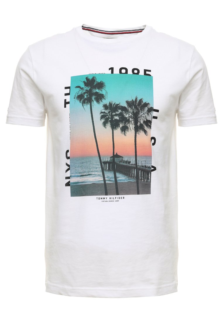 Tommy Hilfiger T-shirt print wit Tommy Hilfiger T-shirt print wit