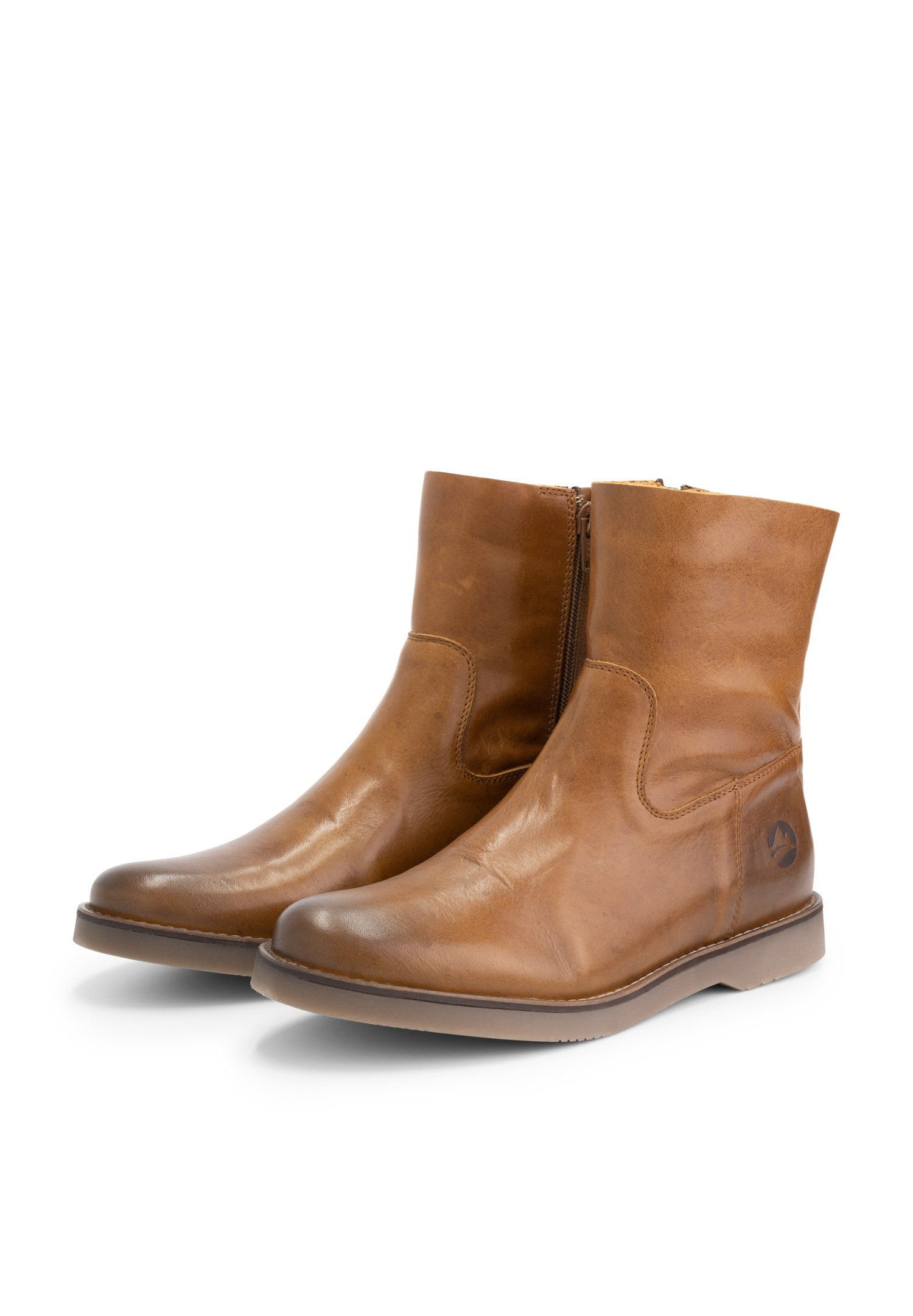 Travelin PLEUBIAN - Korte laarzen - cognac - Zalando.nl