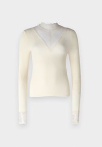 ONLTILDE HIGH NECK - Majica z dolgimi rokavi - birch