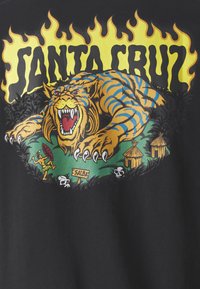 Santa Cruz SALBA TIGER REDUX UNISEX - Potiskana majica - black