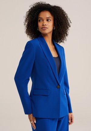 WE Fashion, WE FASHION DAMES NAUWSLUITENDE BLAZER - MARLY - Blazer - blue