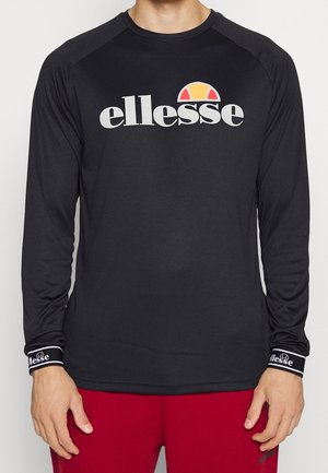 Langærmet T-shirt - black