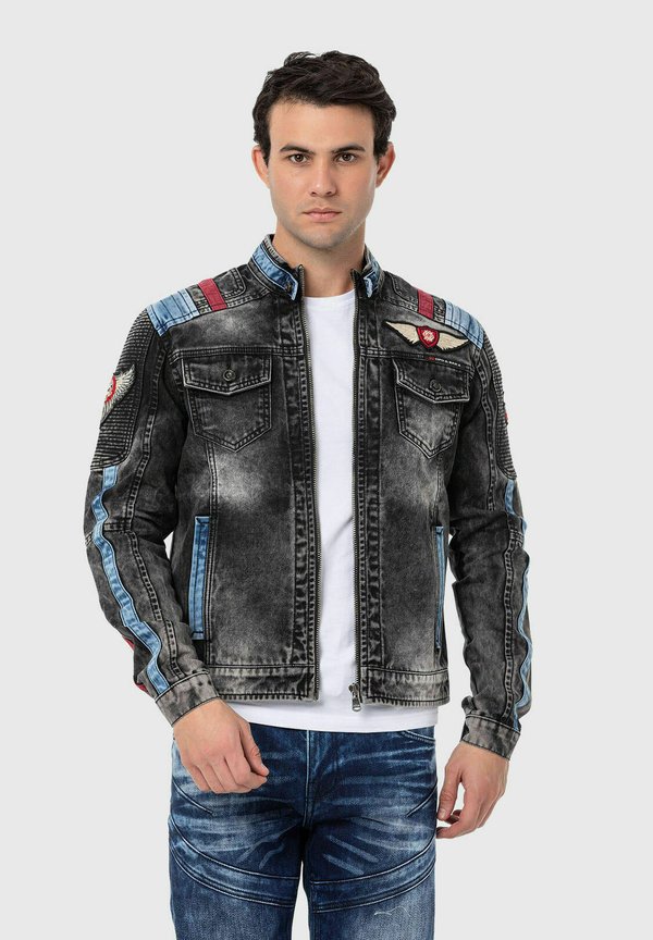 Jeansjacke - schwarz