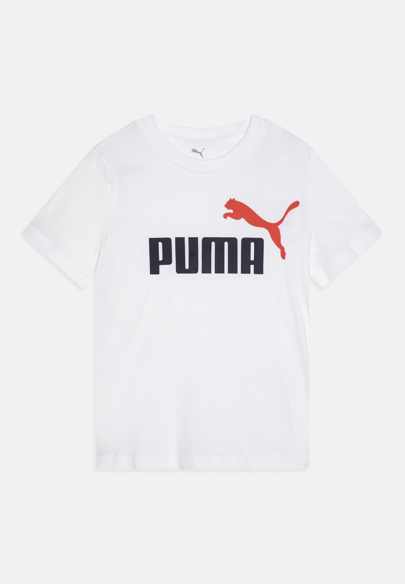 Puma - 2 COLOR NO 1 LOGO TEE - T-shirt imprimé - white, Agrandir