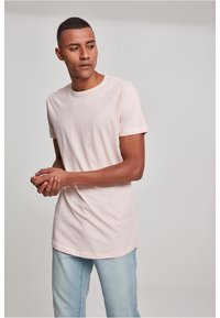 Urban Classics SHAPED LONG - Basic póló - pink