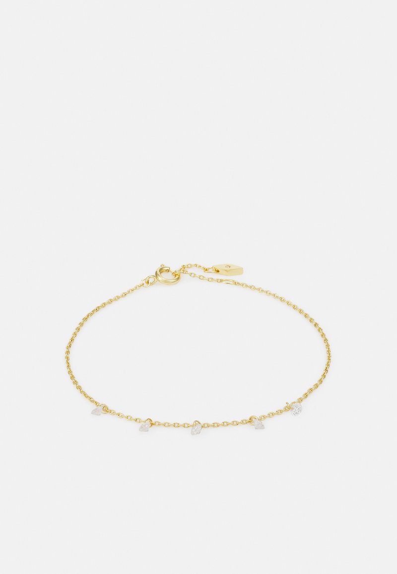 Bracelet Vintage Fossil Femme - Nylon 3 Couleurs, Acier, Zircon, Occasion, 19 Cm