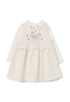 SET  - Jurk - white beige