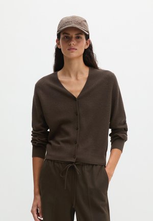 Marc O'Polo, Cardigan - burnt coffee